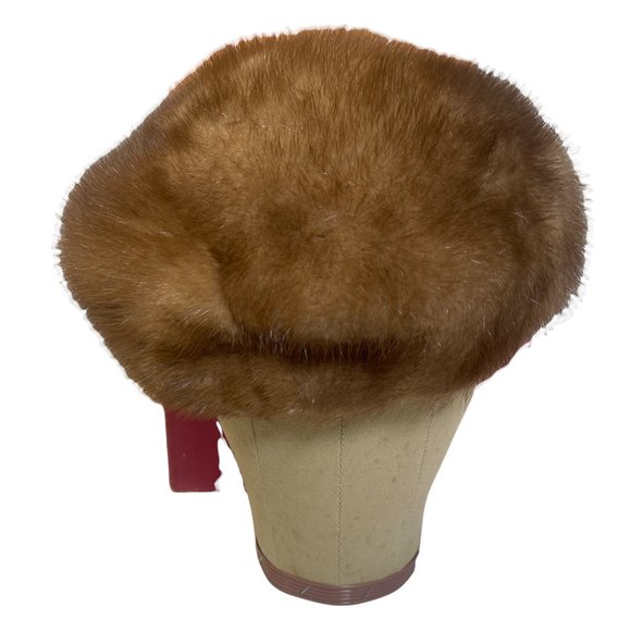 Vintage Betmar Elegante Mink Hat Cap New York Paris - Picture 4 of 6